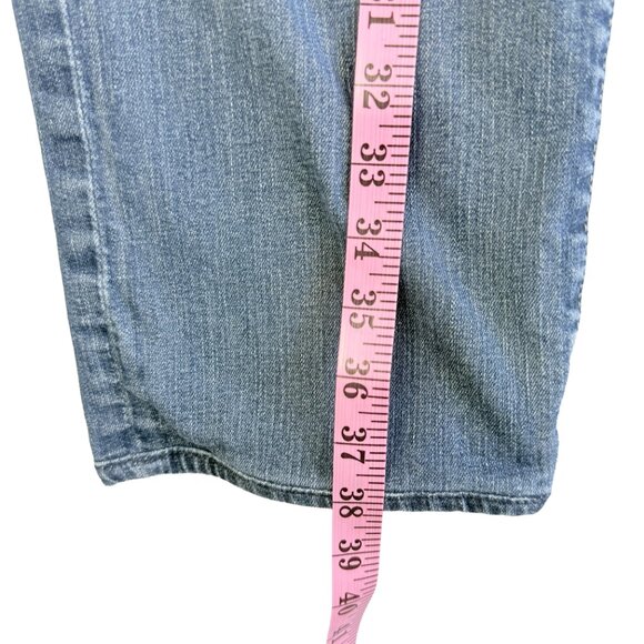 Y2K 7 For All Mankind Standard Straight Jeans Men’s Size 34 Mid‑Rise Light Wash - Picture 9 of 11